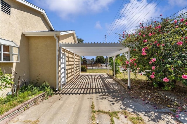 14259 Emelita St, Van Nuys, CA 91401 - view of patio with driveway