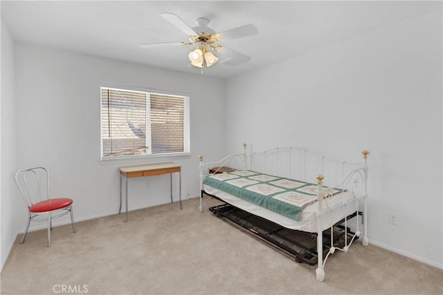 14303 Schooner Dr, Helendale, CA 92342 - bedroom featuring carpet floors and a ceiling fan