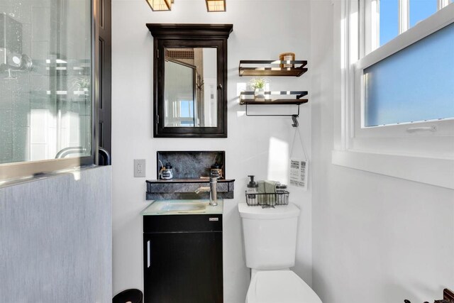 3388 Bancroft St, San Diego, CA 92104 - bathroom featuring plenty of natural light, vanity, and toilet