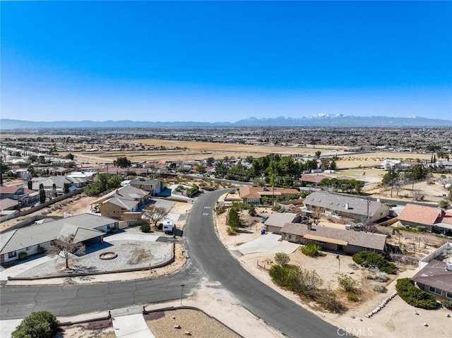 13889 Olathe Rd, Apple Valley, CA 92307 - aerial view of residential area with a mountainous background