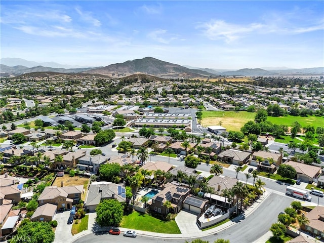 35616 Suzette Ct, Winchester, CA 92596 - aerial perspective of suburban area with a mountainous background