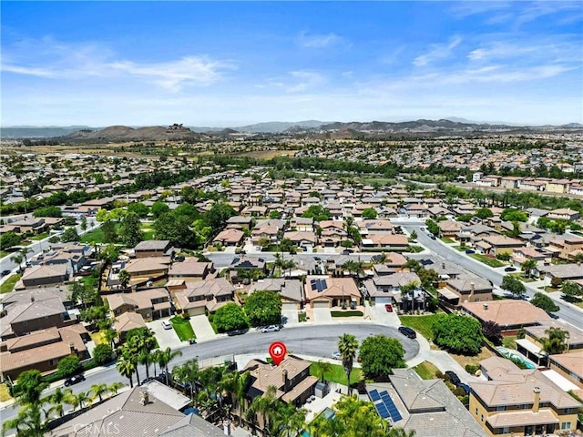 35616 Suzette Ct, Winchester, CA 92596 - aerial perspective of suburban area with a mountainous background