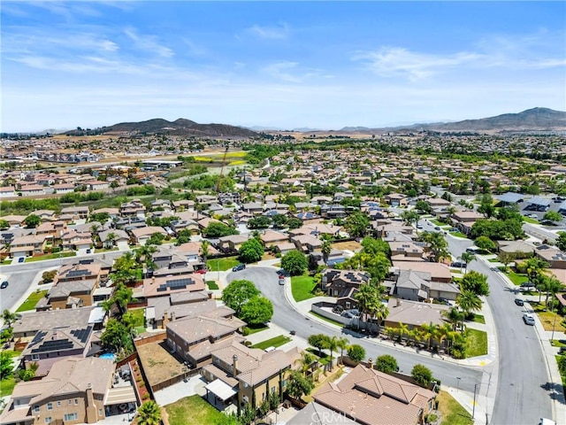 35616 Suzette Ct, Winchester, CA 92596 - aerial perspective of suburban area featuring a mountainous background