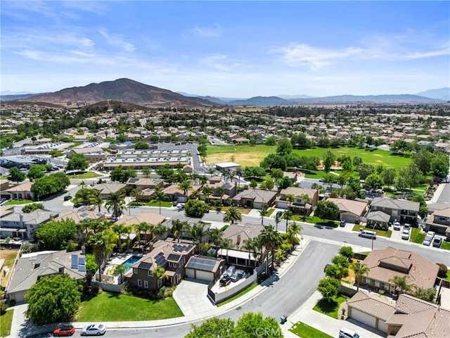 35616 Suzette Ct, Winchester, CA 92596 - aerial view of residential area with a mountain backdrop
