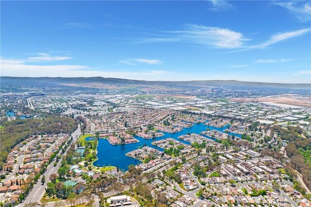 21848 Ute Way, Lake Forest, CA 92630 - aerial view of property's location with a water and mountain view