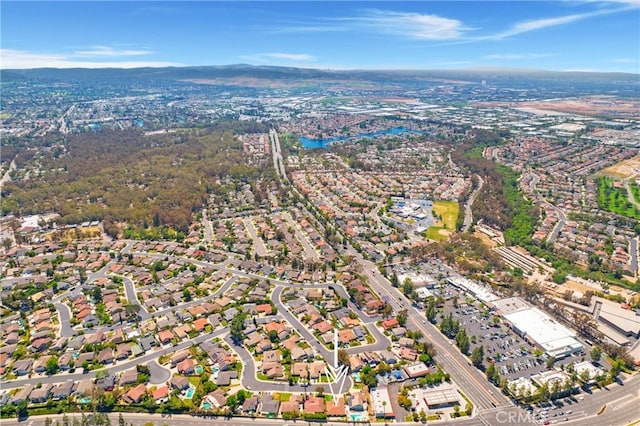 21848 Ute Way, Lake Forest, CA 92630 - aerial view of property and surrounding area featuring a water and mountain view
