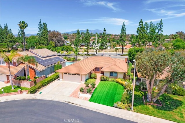 21848 Ute Way, Lake Forest, CA 92630 - aerial view of property and surrounding area featuring a mountain backdrop