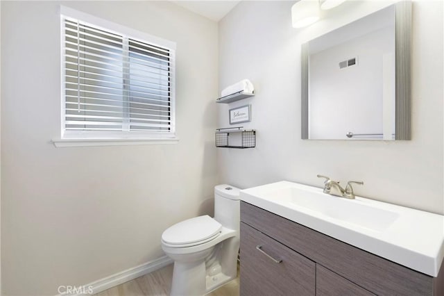 21848 Ute Way, Lake Forest, CA 92630 - bathroom with vanity, toilet, and baseboards