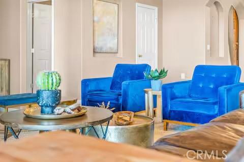 62398 Cope Ln, Joshua Tree, CA 92252 - living area with arched walkways
