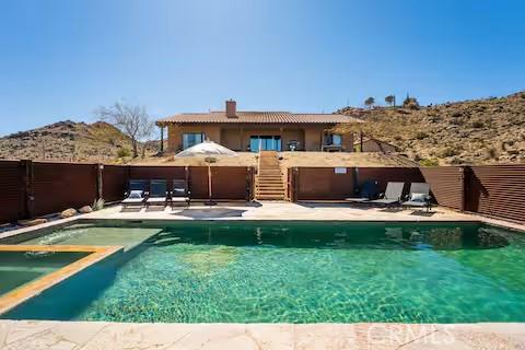 62398 Cope Ln, Joshua Tree, CA 92252 - view of swimming pool featuring a patio area