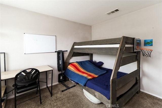 28926 Lavatera Ave, Murrieta, CA 92563 - bedroom with carpet flooring, baseboards, and an office area