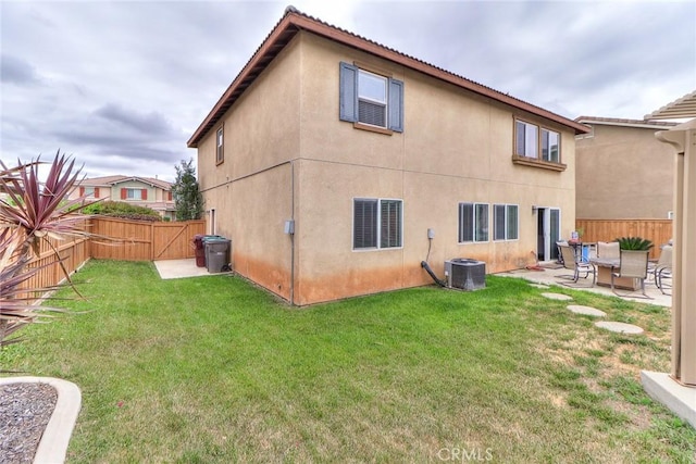 28926 Lavatera Ave, Murrieta, CA 92563 - rear view of property featuring a patio area, stucco siding, and central air condition unit