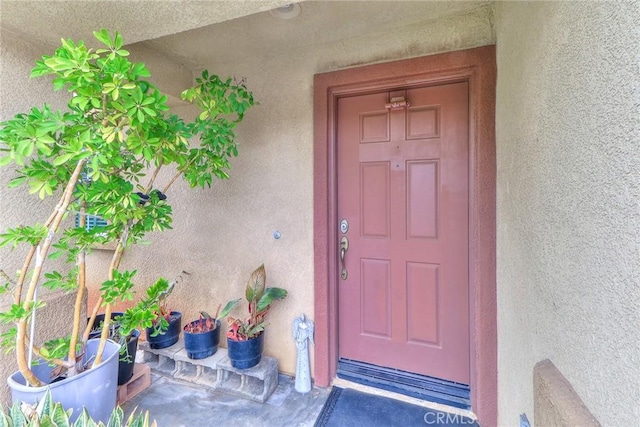 28926 Lavatera Ave, Murrieta, CA 92563 - entrance to property with stucco siding