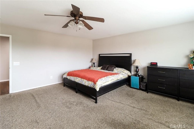 28926 Lavatera Ave, Murrieta, CA 92563 - bedroom with carpet flooring, ceiling fan, and baseboards