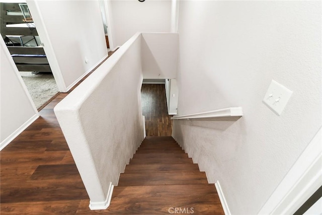 28926 Lavatera Ave, Murrieta, CA 92563 - staircase featuring wood finished floors and baseboards