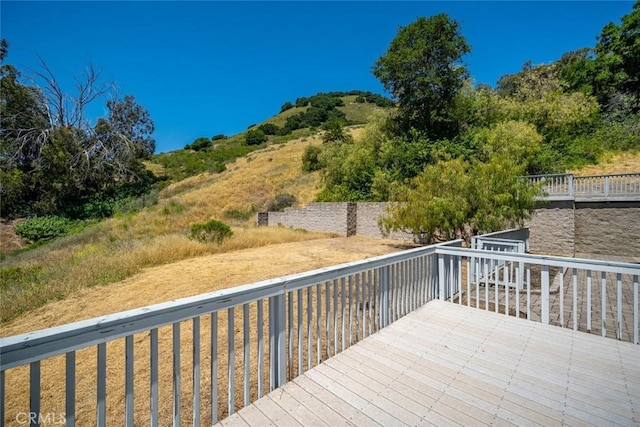 667 Hill St, San Luis Obispo, CA 93405 - view of wooden deck