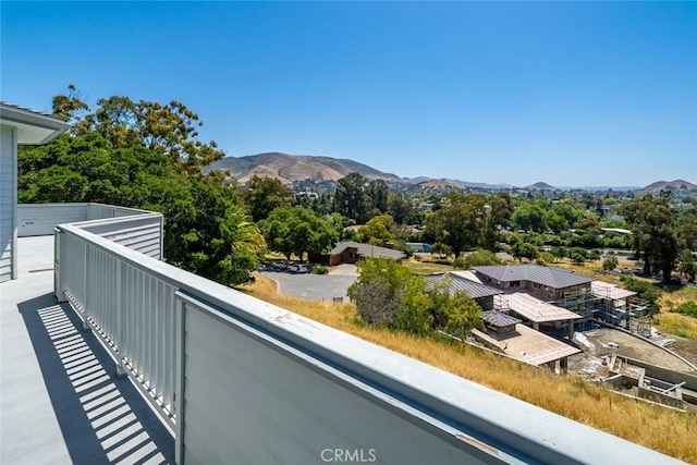 667 Hill St, San Luis Obispo, CA 93405 - balcony with a mountain view