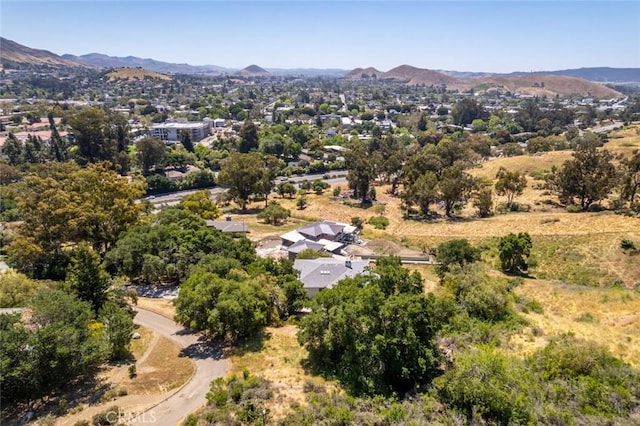 667 Hill St, San Luis Obispo, CA 93405 - drone / aerial view of mountains
