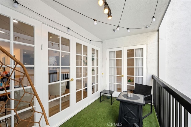 906 N Doheny Dr Unit 318, West Hollywood, CA 90069 - balcony with french doors