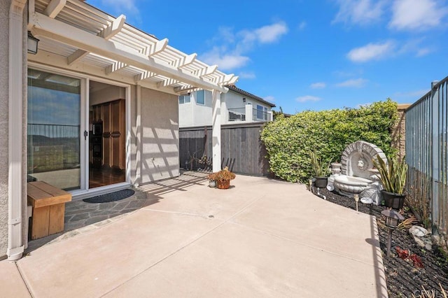 4729 Crater Rim Rd, Carlsbad, CA 92010 - view of patio / terrace with a pergola
