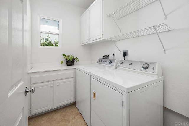 4729 Crater Rim Rd, Carlsbad, CA 92010 - laundry room featuring washer and clothes dryer and cabinet space