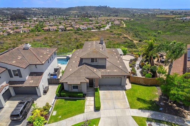 4729 Crater Rim Rd, Carlsbad, CA 92010 - view from above of property