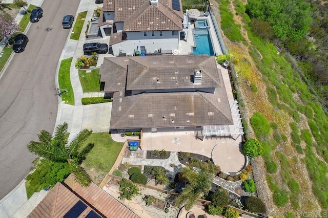 4729 Crater Rim Rd, Carlsbad, CA 92010 - aerial view of property's location featuring a pool area