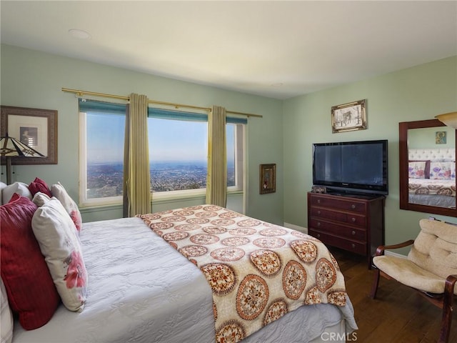 30040 Grandpoint Ln, Rancho Palos Verdes, CA 90275 - bedroom featuring multiple windows, wood finished floors, and baseboards