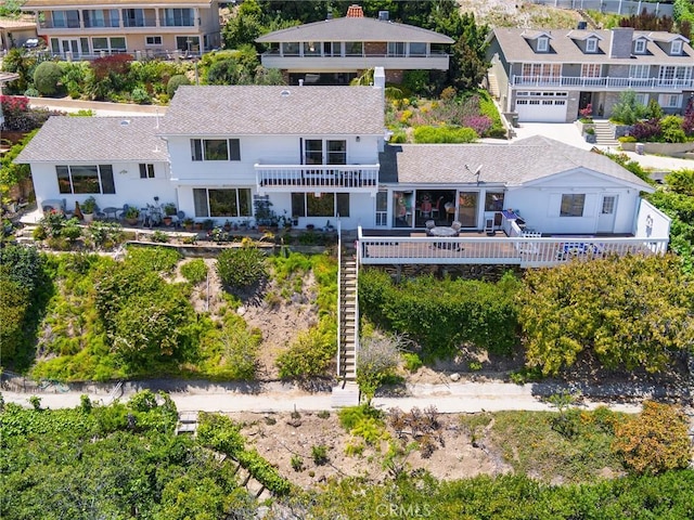 30040 Grandpoint Ln, Rancho Palos Verdes, CA 90275 - view from above of property