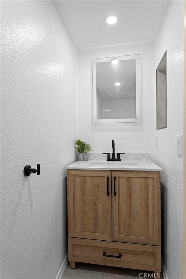 4511 Murietta Ave Unit 8, Sherman Oaks, CA 91423 - bathroom featuring vanity and baseboards