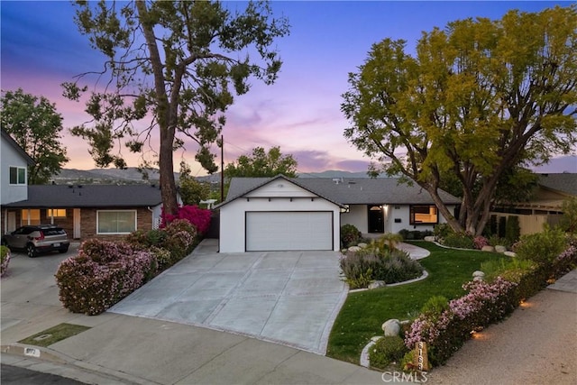 6172 Dalecrest Ave, Woodland Hills, CA 91367 - single story home featuring a yard, driveway, and a garage