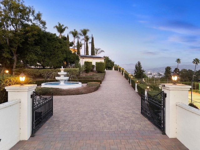 10310 Fuerte Dr, La Mesa, CA 91941 - view of property's community featuring a gate