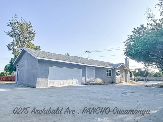 6275 Archibald Ave, Rancho Cucamonga, CA 91737 - view of front facade featuring an attached garage, driveway, and stucco siding
