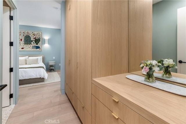 68 E F St, Encinitas, CA 92024 - bathroom with wood finished floors
