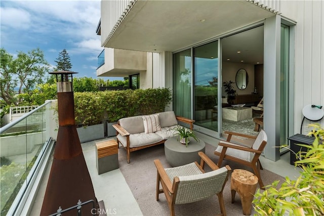 68 E F St, Encinitas, CA 92024 - balcony featuring outdoor lounge area