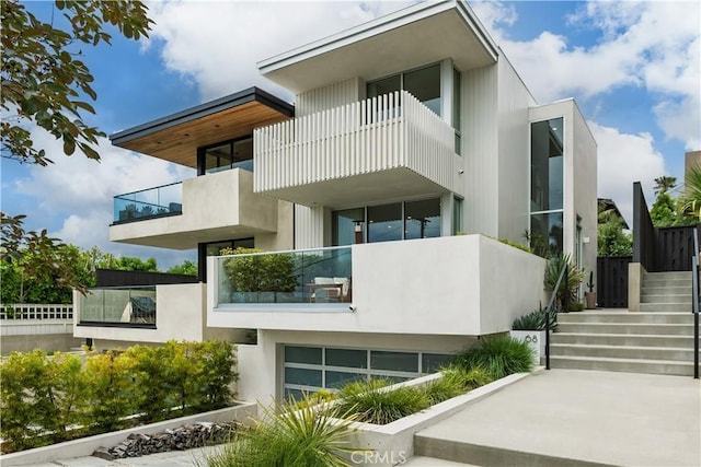 68 E F St, Encinitas, CA 92024 - view of building exterior featuring stairway