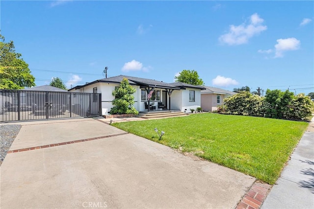 254 Piedmont Ave, Claremont, CA 91711 - ranch-style home with stucco siding and a gate