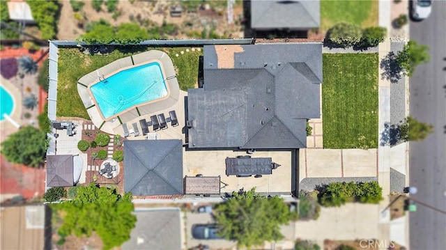 254 Piedmont Ave, Claremont, CA 91711 - drone / aerial view of a pool area