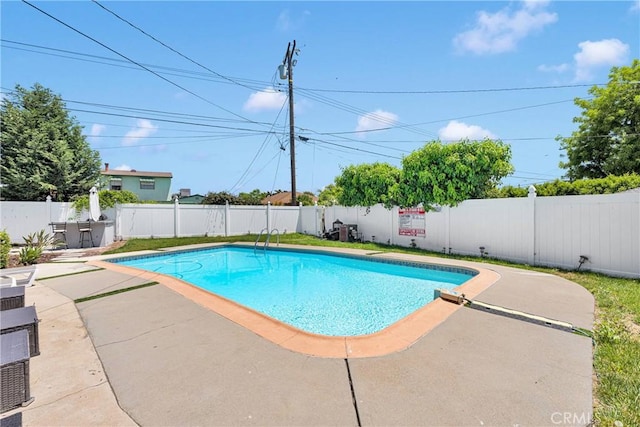 254 Piedmont Ave, Claremont, CA 91711 - view of pool featuring a fenced backyard and a patio area