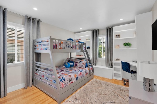254 Piedmont Ave, Claremont, CA 91711 - bedroom featuring light wood finished floors and recessed lighting