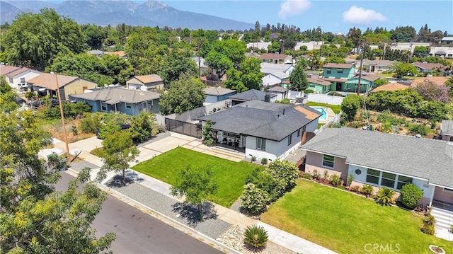 254 Piedmont Ave, Claremont, CA 91711 - aerial view of residential area featuring mountains