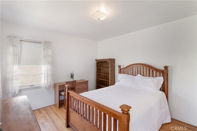 7933 Rhea Vista Dr, Whittier, CA 90602 - bedroom with light wood-style floors