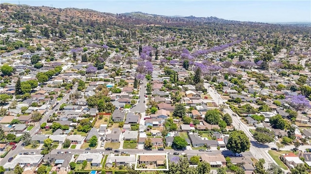 7933 Rhea Vista Dr, Whittier, CA 90602 - aerial view of property and surrounding area with a mountain backdrop