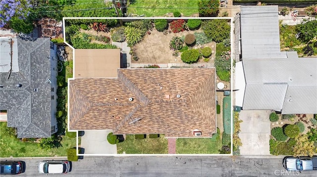 7933 Rhea Vista Dr, Whittier, CA 90602 - bird's eye view