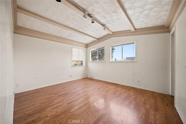 639 S 7th St, Grover Beach, CA 93433 - empty room featuring wood finished floors and baseboards