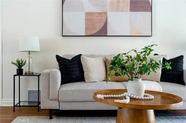 16432 Mcrae Ave, Norwalk, CA 90650 - living room featuring wood finished floors
