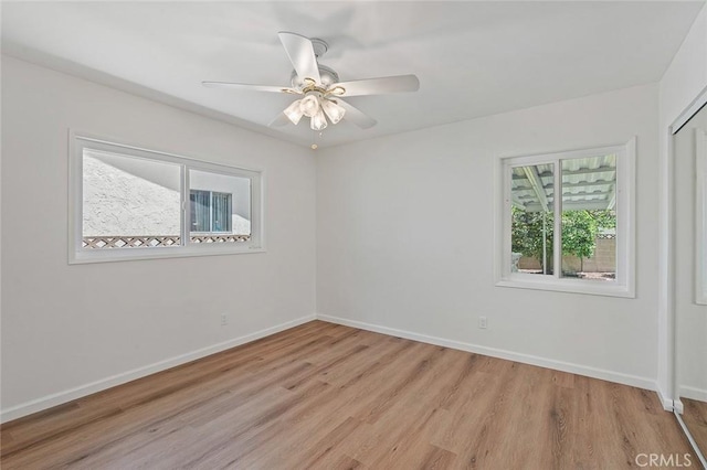 16432 Mcrae Ave, Norwalk, CA 90650 - spare room with light wood-style flooring and baseboards