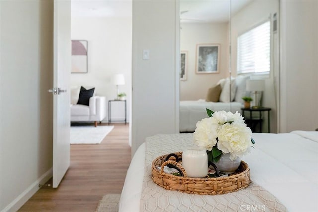 16432 Mcrae Ave, Norwalk, CA 90650 - bedroom with wood finished floors and baseboards
