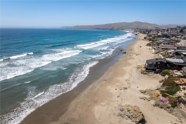41 19th St, Cayucos, CA 93430 - water view with nearby beach and mountains