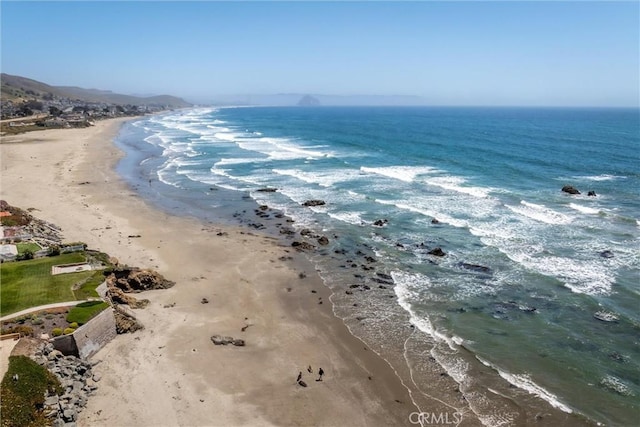 41 19th St, Cayucos, CA 93430 - water view featuring local beach